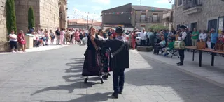 Pereña. Misa y procesión en honor a Nuestra Señora de los Ángeles (1)