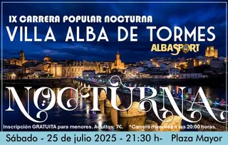 Carrera Popular Nocturna Alba de Tormes