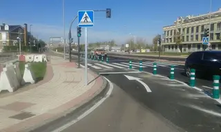 Mejora de la seguridad del peatón y nuevo carril de acceso a La Fontana