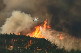 Incendio forestal declarado en Las Hurdes y la Sierra de Gata (Cáceres), muy cerca de la provincia de Salamanca. Vicente / ICAL