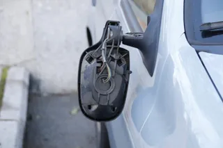 Vehículo golpeado
