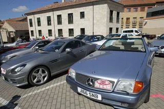 Concentración de Mercedes Benz de Reino Unido