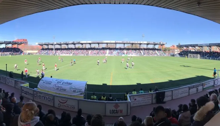 Imagen del Reina Sofía en el Unionistas - Racing Santander | FOTO SALAMANCA24HORAS.COM