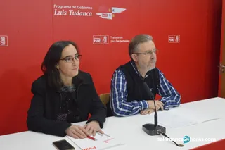 Fidel Francés e Inés Sánchez PSOE