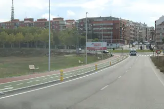 Visita de las obras del nuevo corredor verde y carril bici entre Salamanca y Villamayor