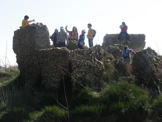 Castillo de la Torre mocha antes de su derribo