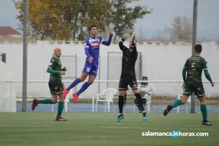 Alberto Martínez, en el encuentro entre Peñaranda y Atlético Astorga.