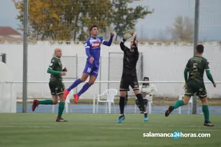 Alberto Martínez, en el encuentro entre Peñaranda y Atlético Astorga.