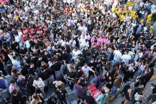 Béjar, pasacalles de Peñas y pregón