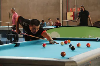 Los favoritos no perdonan en la primera jornada del Campeonato de España de billar americano