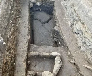Restos arqueológicos en Ledesma. Foto Ayuntamiento de Ledesma