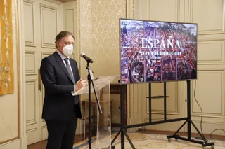 Presentación de la película "España, la primera globalización"