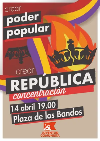 Convocan una concentración para reivindicar la III República en la plaza de los Bandos