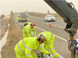 Operarios de carreteras