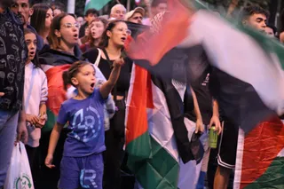 Medio millar de personas se manifiestan en Salamanca en apoyo a Palestina y la flotilla | Javier S. Fraile