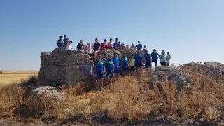 Participantes en el Día de la bici de Rágama