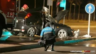 La Fontana accidente trafico