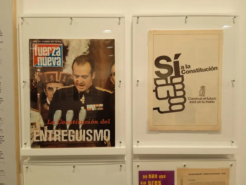 Ejemplares de la exposición