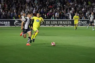 Rastrojo, ante el Deportivo | FOTO ANDREA MATEOS