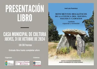Cartel presentación Monumentos megalíticos