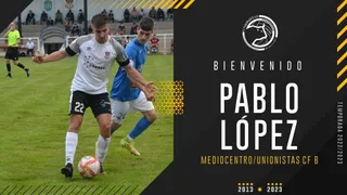 Pablo López, nuevo jugador de Unionistas B | FOTO USCF BASE