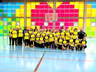 Una edición anterior del programa de baloncesto para mayores de 55 años | Ayto. Salamanca