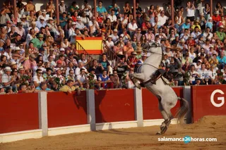 El rejoneador Diego Ventura en la plaza de toros de Guijuelo | Juanes