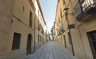 Calle libreros. Foto de archivo