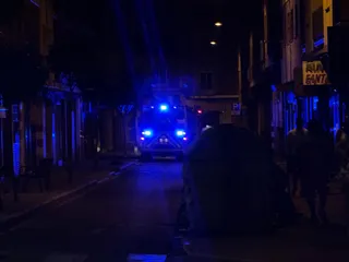 Incendio en un domicilio en la calle Cortes de Cádiz