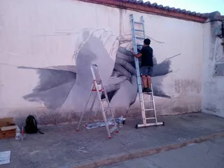 Segundo certamen de pintura mural de la asociación juvenil Raga+