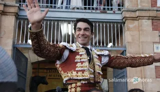 Puerta de Grande de López Chaves en La Glorieta en 2022. Foto Juanes