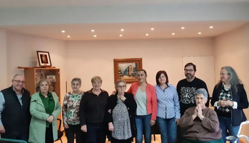 Virginia Barcones visita Villoruela