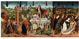 Tablas del retablo de la catedral de Ciudad Rodrigo expuesto en Tucson, Estados Unidos Imagen Nostra et Mundi