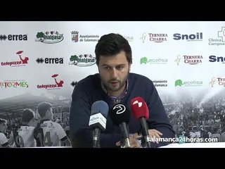 Rueda de prensa tras el Unionistas - San José