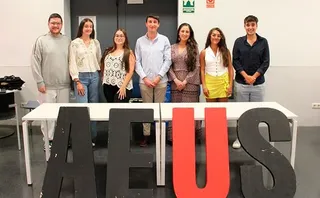 La Asamblea General de AEUS elige por unanimidad a José Javier Sendín González, graduado en Derecho y estudiante de máster. Foto Comunicación Universidad de Salamanca