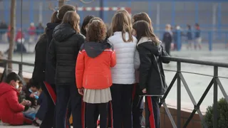 Niños en el patio del colegio | Europa Press