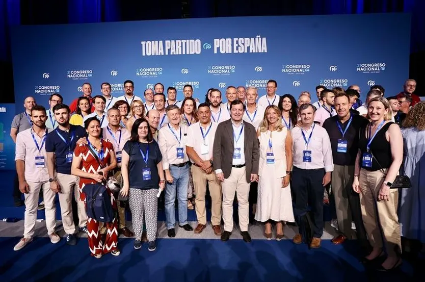 Delegaciones de CyL en el 21 Congreso Nacional del PP