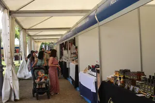 La Feria alimentaria y artesana de Ledesma