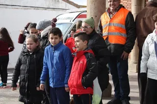 Marcha solidaria en Puente Ladrillo