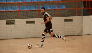 Berti, en el choque ante el Bupolsa | FOTO SALAMANCA24HORAS.COM