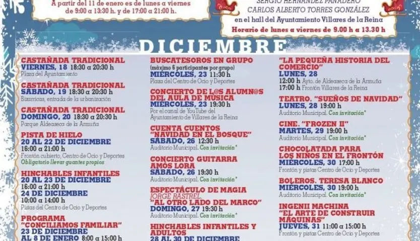 Programación de Villares