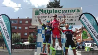 Buena actuación de los ciclistas charros en el tercer trofeo Las Navas del Marqués