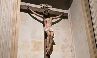 Cristo crucificado de origen novohispano de la Catedral Vieja