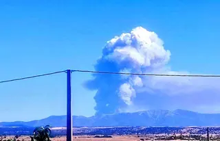 Incendio en Las Hurdes visible desde Ciudad Rodrigo | Meteo Ciudad Rodrigo