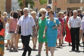 Procesión en Castellanos de Moriscos