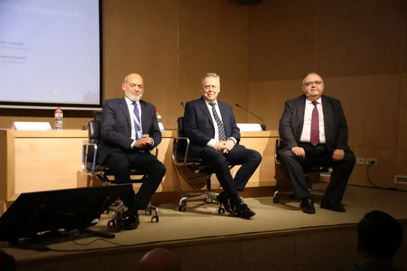 El consejero de Sanidad, Alejandro Vázquez Ramos, participa en la mesa redonda: