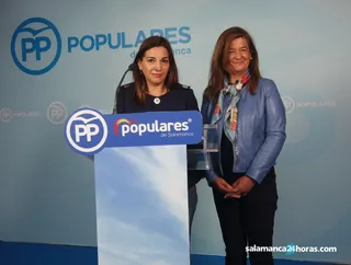 Rosa Esteban y María Carmen Sánchez Bellota