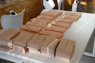 Sobres para los votos, archivo