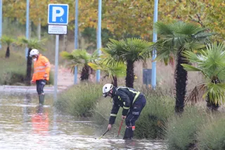 Inundaciones en la carretera Madrid (2)