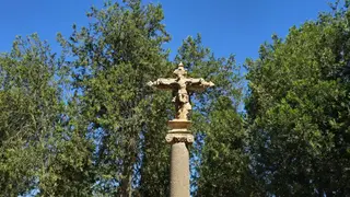 Restauración del crucero de San Cebrián en el Cementerio San Carlos Borromeo